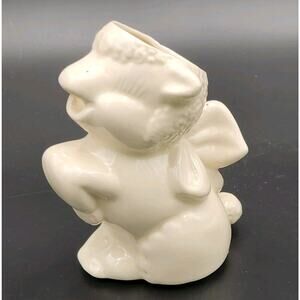 Vintage Shawnee Lamb Creamer or Planter White